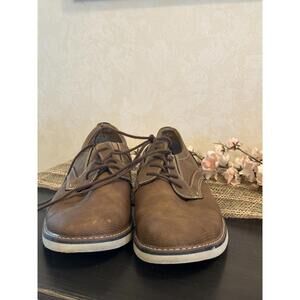 Nunn Bush Men’s Brown Leather Casual Shoes Size 13